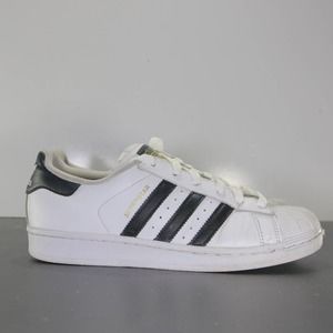 adidas Superstar White Black Women's Sneakers 004544 Size 6.5 Womens/5 Youth